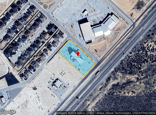 1517 S Stuart Ave, Monahans, TX Parcel Map