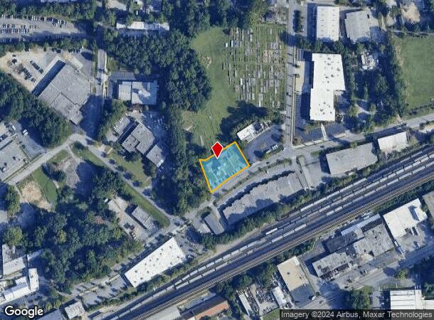  5576 Peachtree Rd, Atlanta, GA Parcel Map