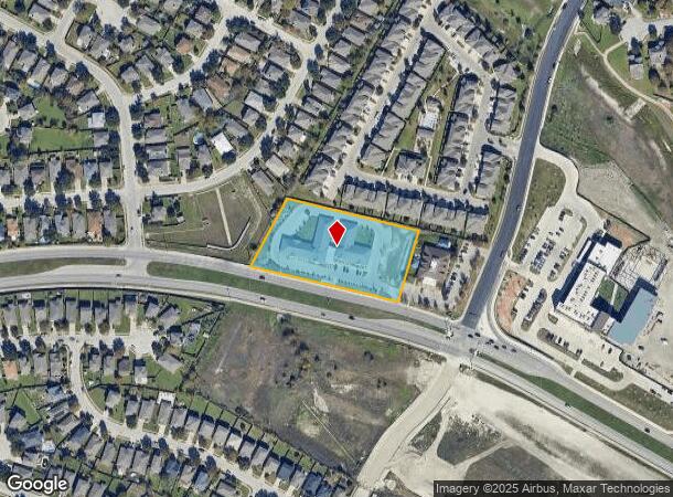 1020 E Wells Branch Pky, Pflugerville, TX Parcel Map