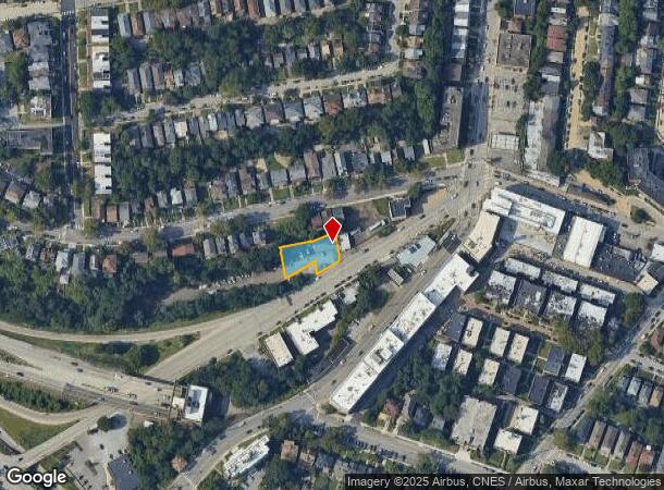 5711 Forward Ave, Pittsburgh, PA Parcel Map