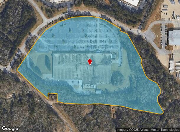  100 Southcrest Dr, Stockbridge, GA Parcel Map