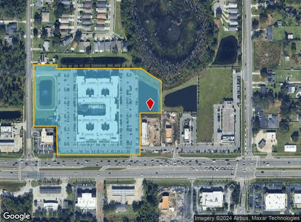  13645 E Colonial Dr, Orlando, FL Parcel Map