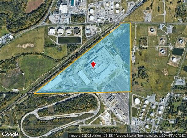  1151 Buckeye Rd, Lima, OH Parcel Map