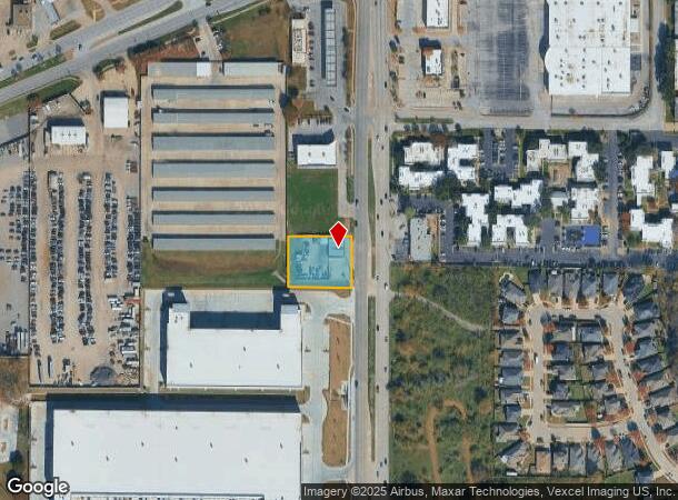 840 S Industrial Blvd, Euless, TX Parcel Map
