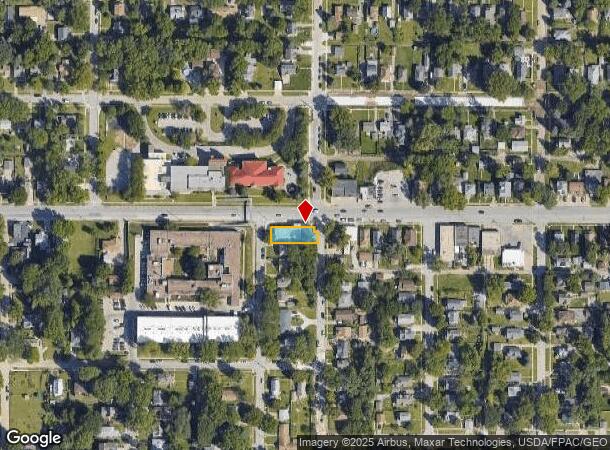  6601 Maple St, Omaha, NE Parcel Map