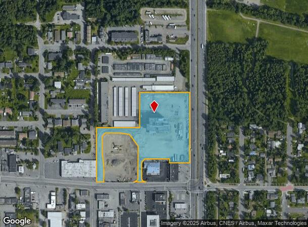 725 E Fireweed Ln, Anchorage, AK Parcel Map
