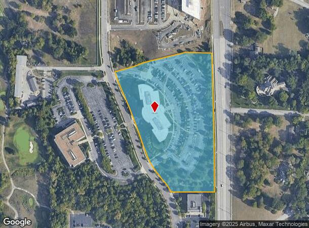 11161 Overbrook Rd, Leawood, KS Parcel Map