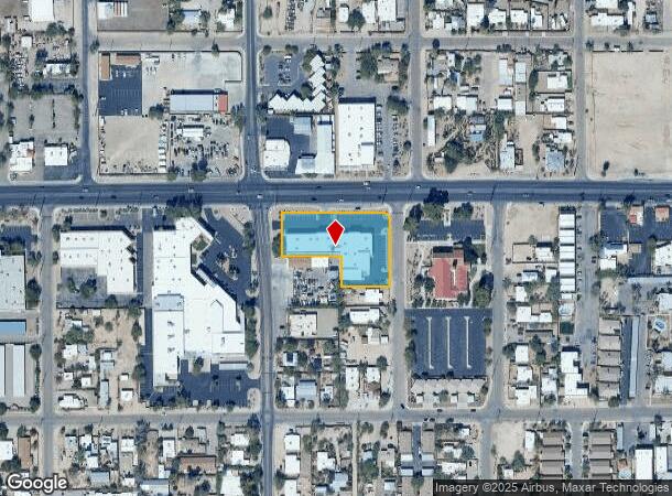  3141 N Chapel Ave, Tucson, AZ Parcel Map