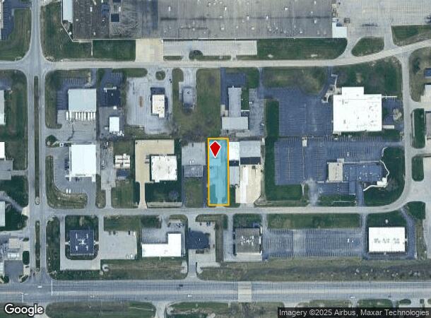 1504 Directors Row, Fort Wayne, IN Parcel Map