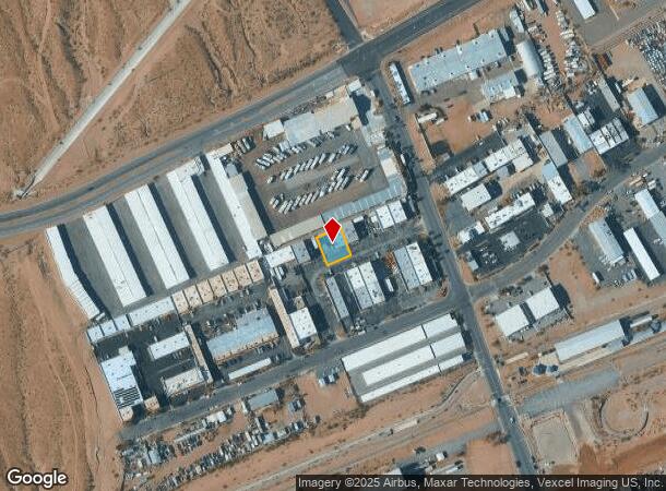 1618 Carse Dr, Boulder City, NV Parcel Map