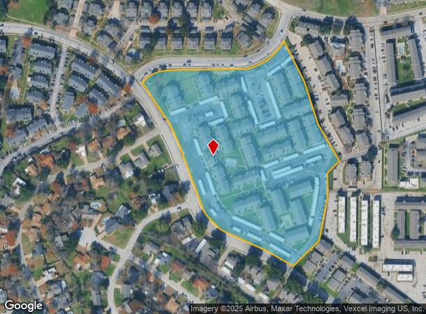 8950 N Normandale St, Fort Worth, TX Parcel Map