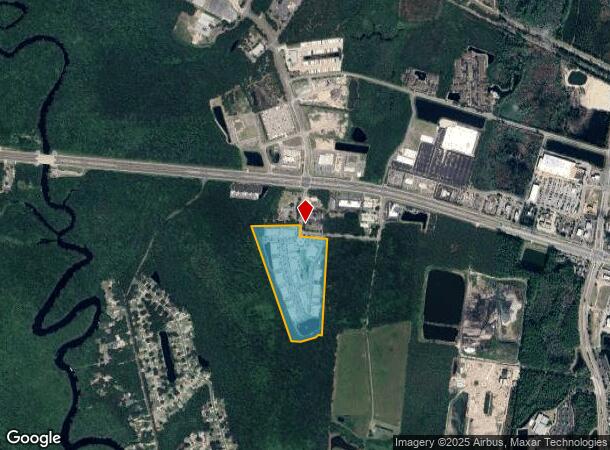  87010 Professional Way, Yulee, FL Parcel Map