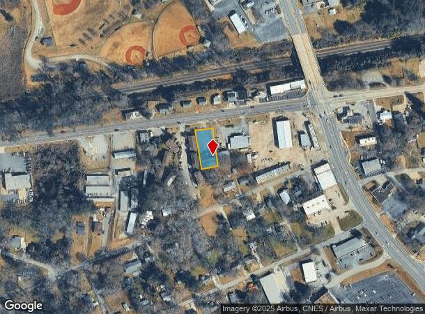  804 E Currahee St, Toccoa, GA Parcel Map