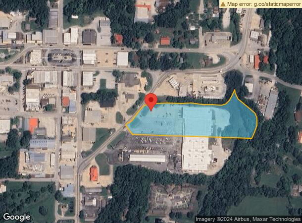  115 Lee St, Huntsville, AR Parcel Map