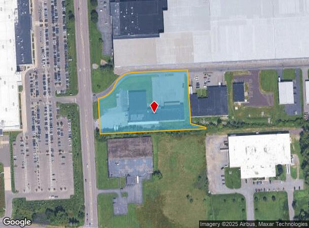  7196 Morgan Rd, Liverpool, NY Parcel Map