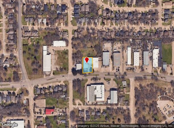  3835 Conflans Rd, Irving, TX Parcel Map