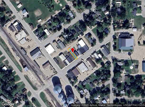 120 Main Ave, Hoffman, MN Parcel Map