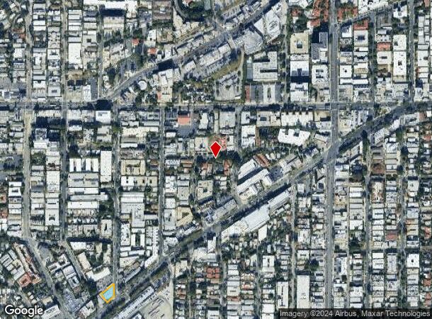  803 Palm Ave, West Hollywood, CA Parcel Map