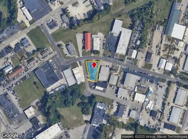  4847 Factory Dr, Fairfield, OH Parcel Map