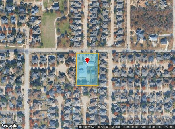 7550 Shady Grove Rd, North Richland Hills, TX Parcel Map