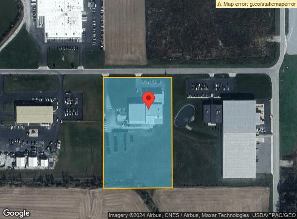  625 Commerce Rd, Wapakoneta, OH Parcel Map