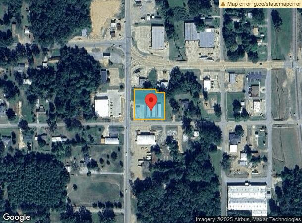  101 N Louisiana St, Plain Dealing, LA Parcel Map