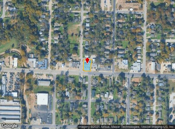  1101 E Mckinney St, Denton, TX Parcel Map