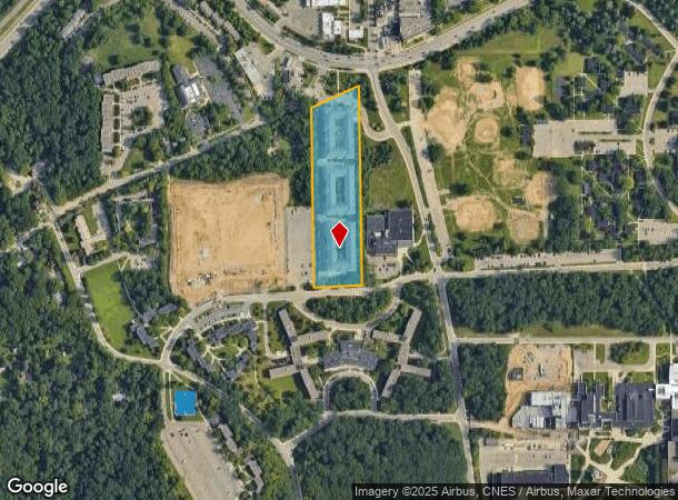  1756 Broadway St, Ann Arbor, MI Parcel Map