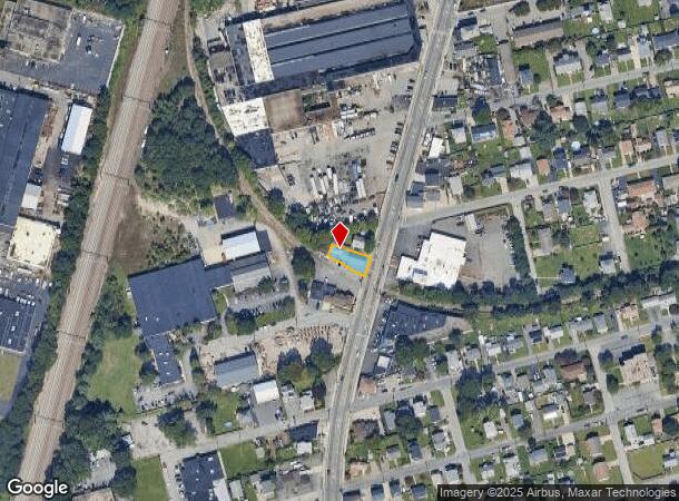 1553 Elmwood Ave, Cranston, RI Parcel Map