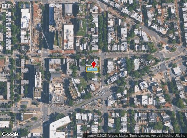  1734 6Th St Nw, Washington, DC Parcel Map