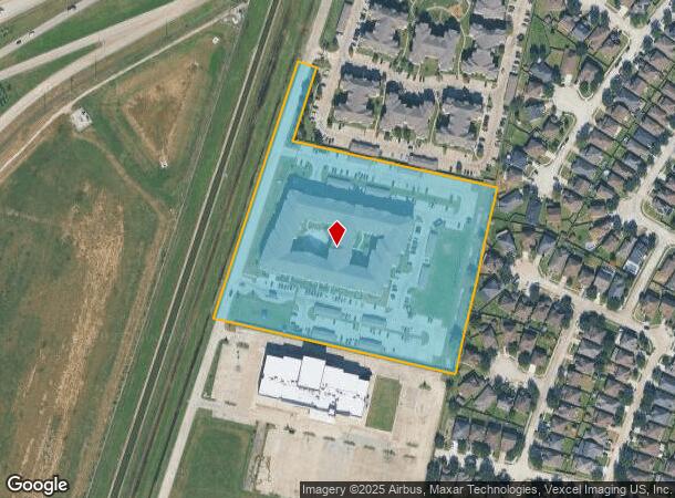 14580 Crosby Fwy, Houston, TX Parcel Map