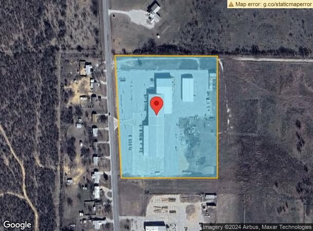  1117 N Seaman St, Eastland, TX Parcel Map