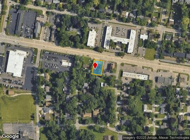  1851 Washtenaw Rd, Ypsilanti, MI Parcel Map