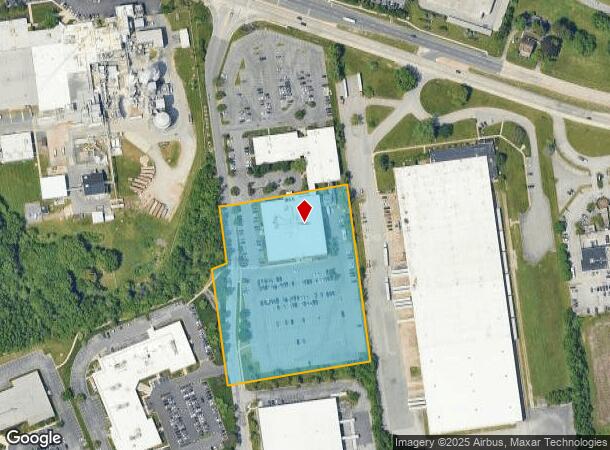 200 White Clay Center Dr, Newark, DE Parcel Map