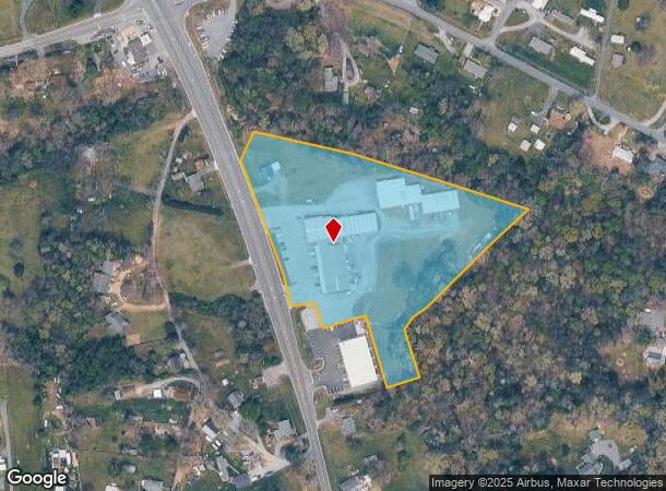 1805 E Side Hwy, Crimora, VA Parcel Map