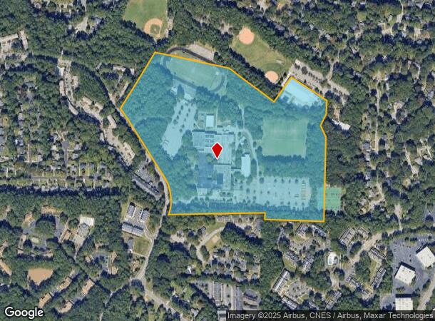  5500 Dixon Dr, Raleigh, NC Parcel Map