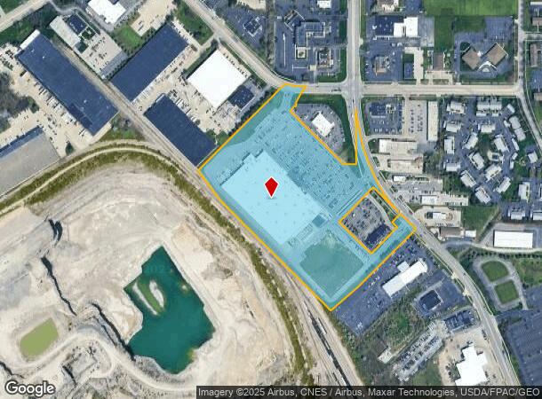 1305 Holland Rd, Maumee, OH Parcel Map