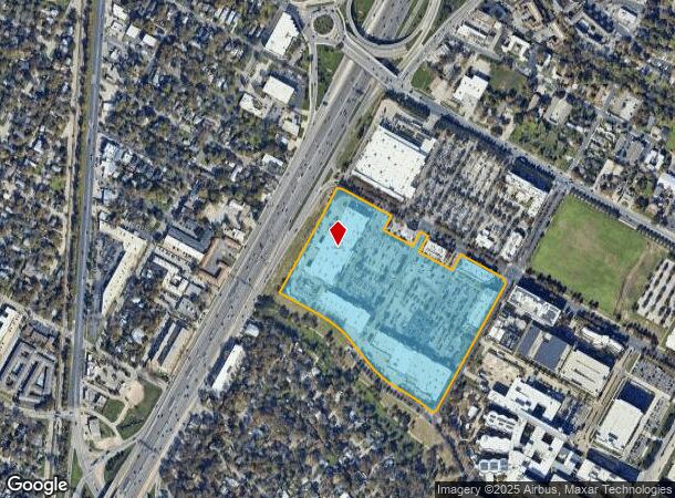 1201 Barbara Jordan Blvd, Austin, TX Parcel Map