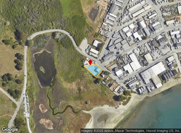 199 W Point Ave, Half Moon Bay, CA Parcel Map