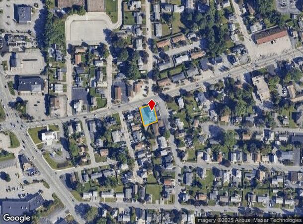 108 Phenix Ave, Cranston, RI Parcel Map
