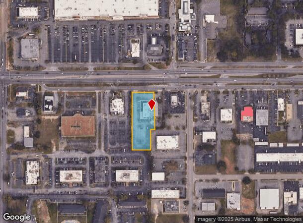  3917 Airport Blvd, Mobile, AL Parcel Map