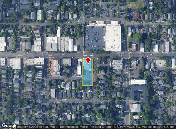  3782 Se Hawthorne Blvd, Portland, OR Parcel Map