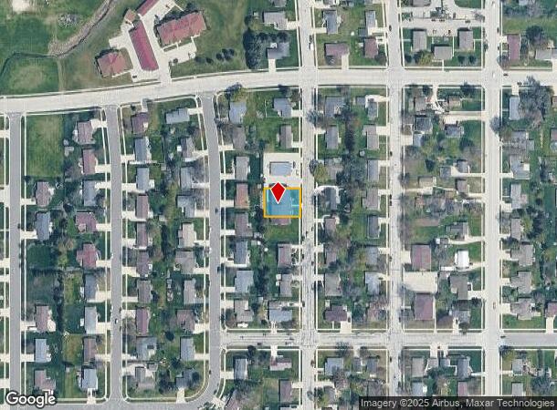 1709 Jefferson St, New Holstein, WI Parcel Map