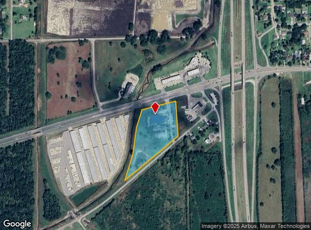  2309 W Mulberry St, Angleton, TX Parcel Map
