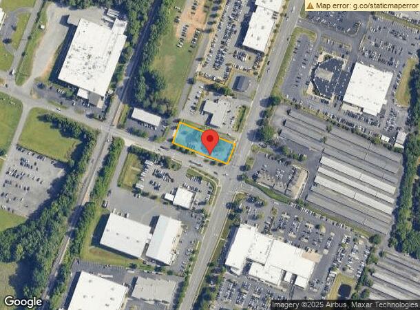  10725 Industrial Dr, Pineville, NC Parcel Map