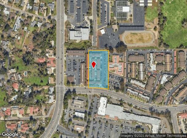  10836 Calle Verde, La Mesa, CA Parcel Map