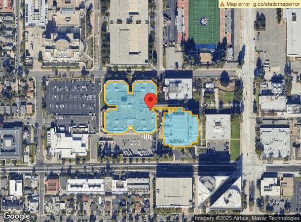  550 N Flower St, Santa Ana, CA Parcel Map