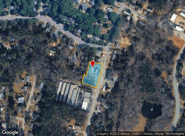  816 S Main St, Wake Forest, NC Parcel Map