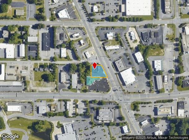  2117 N Main St, High Point, NC Parcel Map