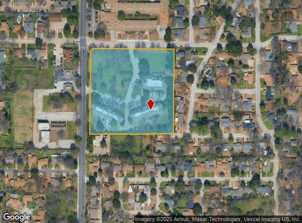 915 N Fielder Rd, Arlington, TX Parcel Map